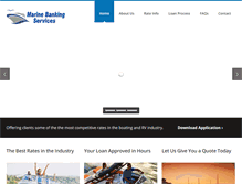 Tablet Screenshot of marinebanking.com